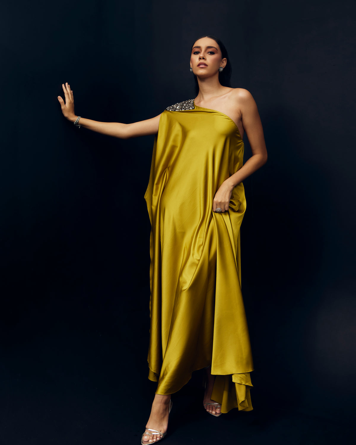Serene Off-shoulder Dress