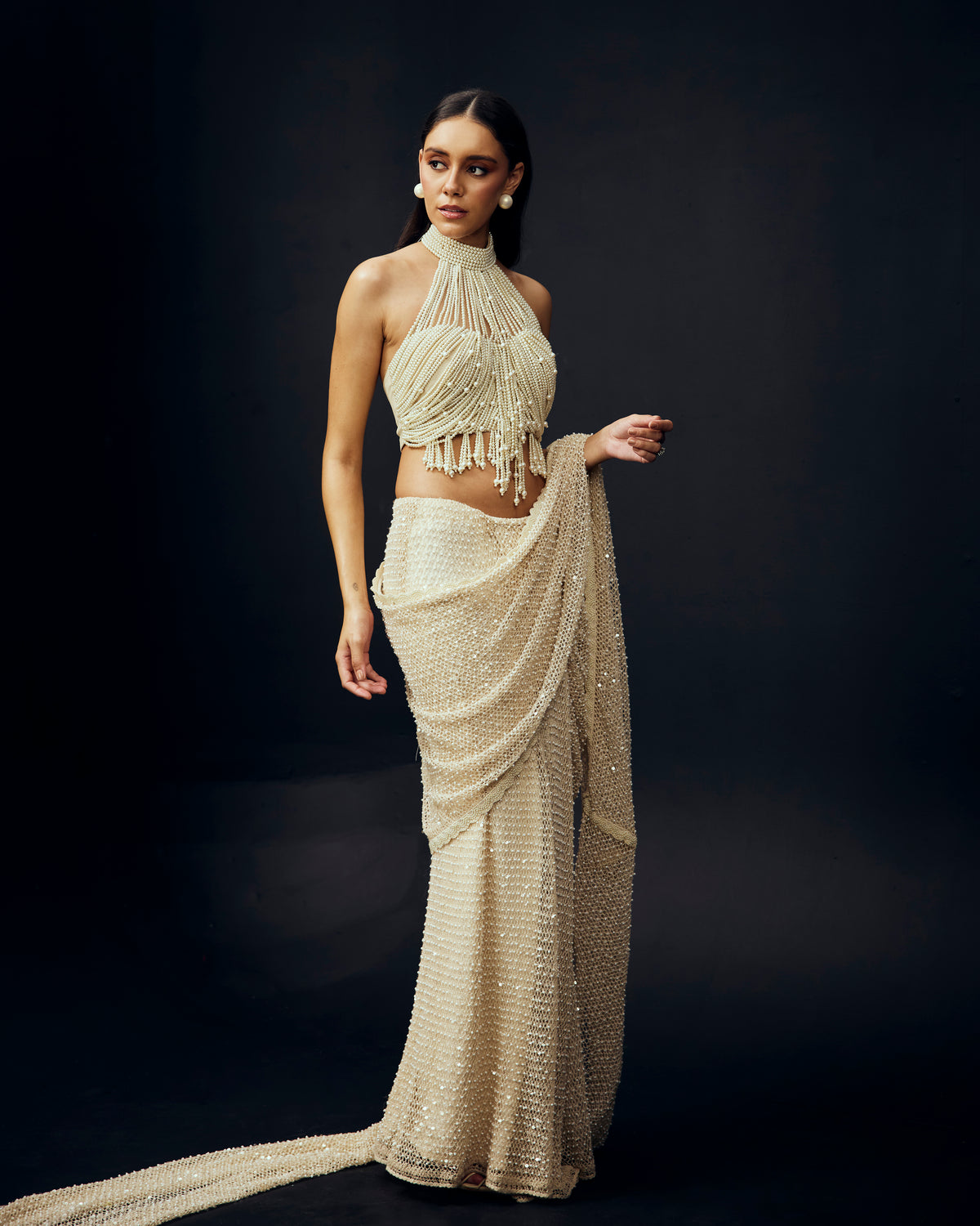 Odette Pearl Saree