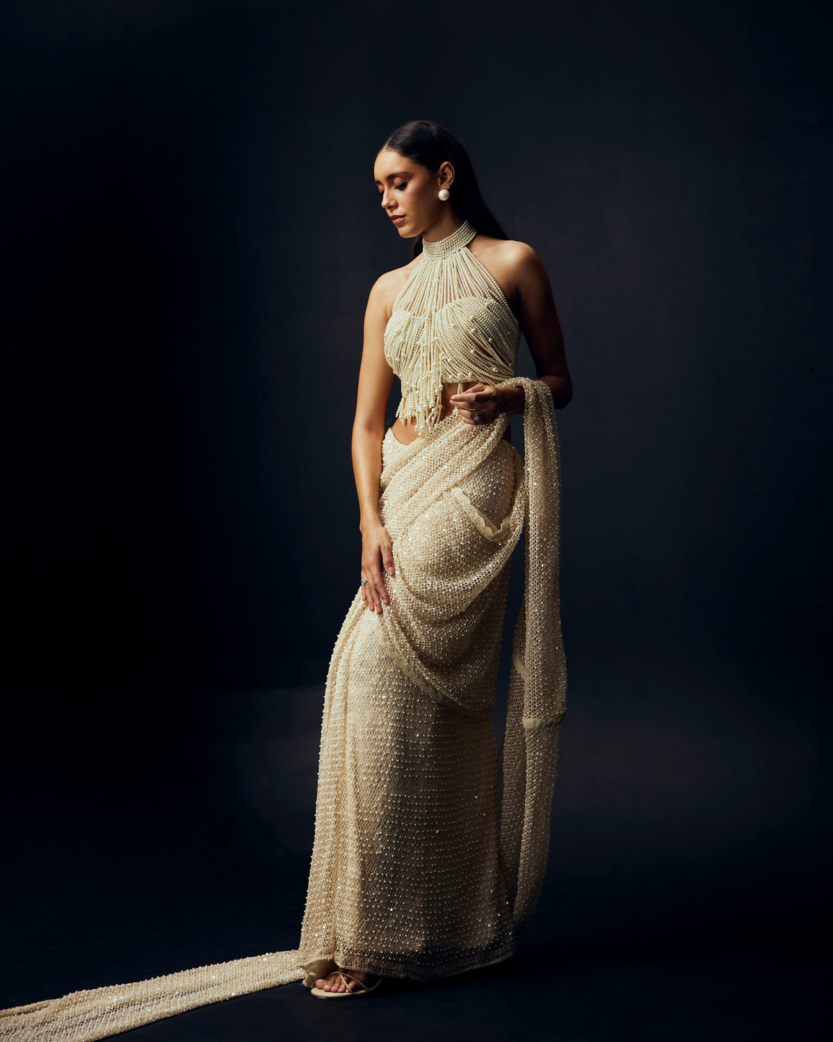 Odette Pearl Saree