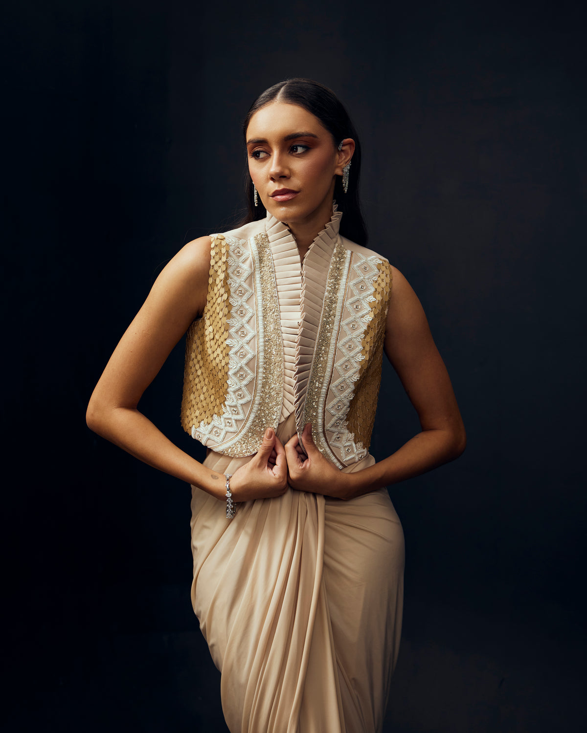Elysia Drape Saree