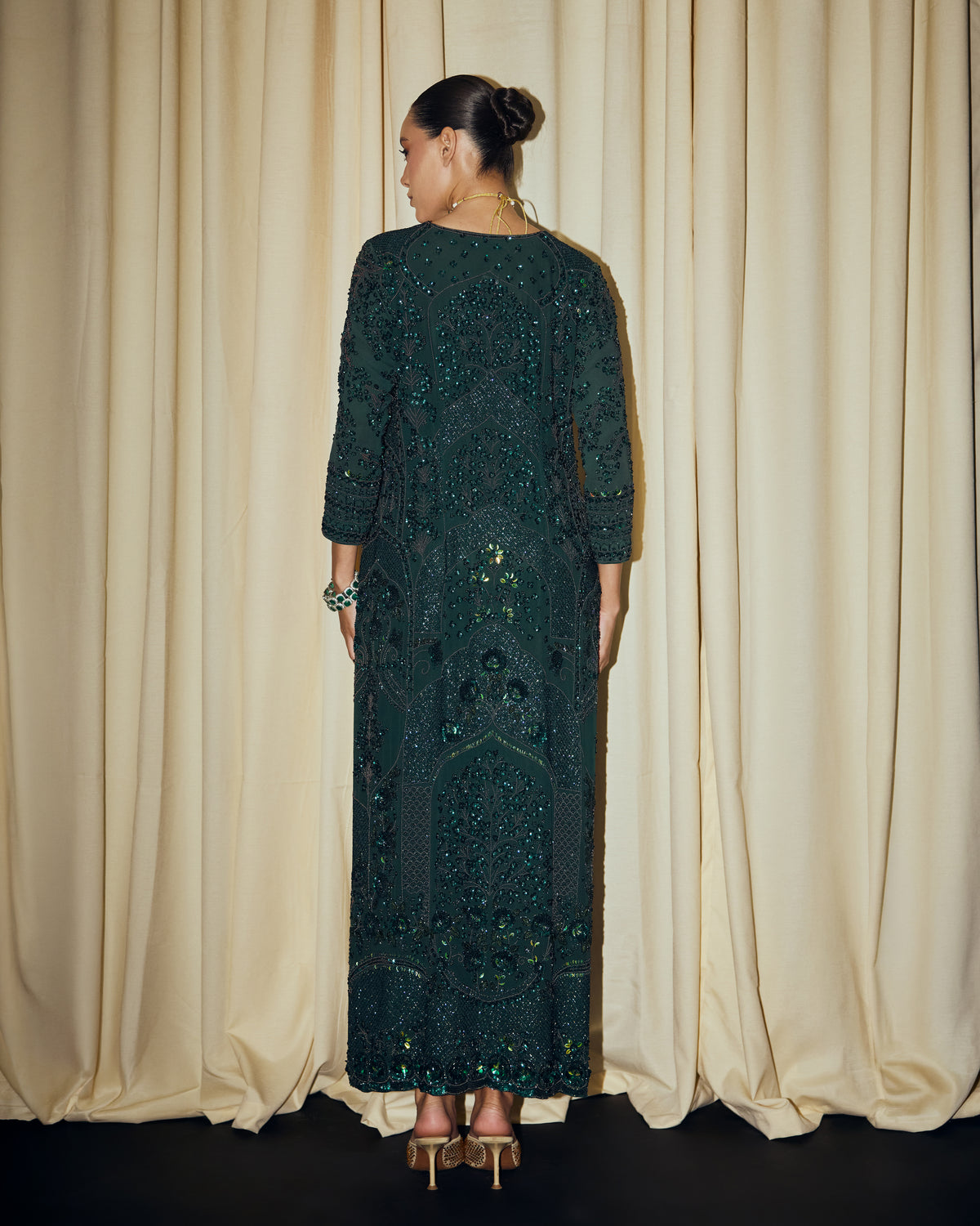Verdant Kaftan Set