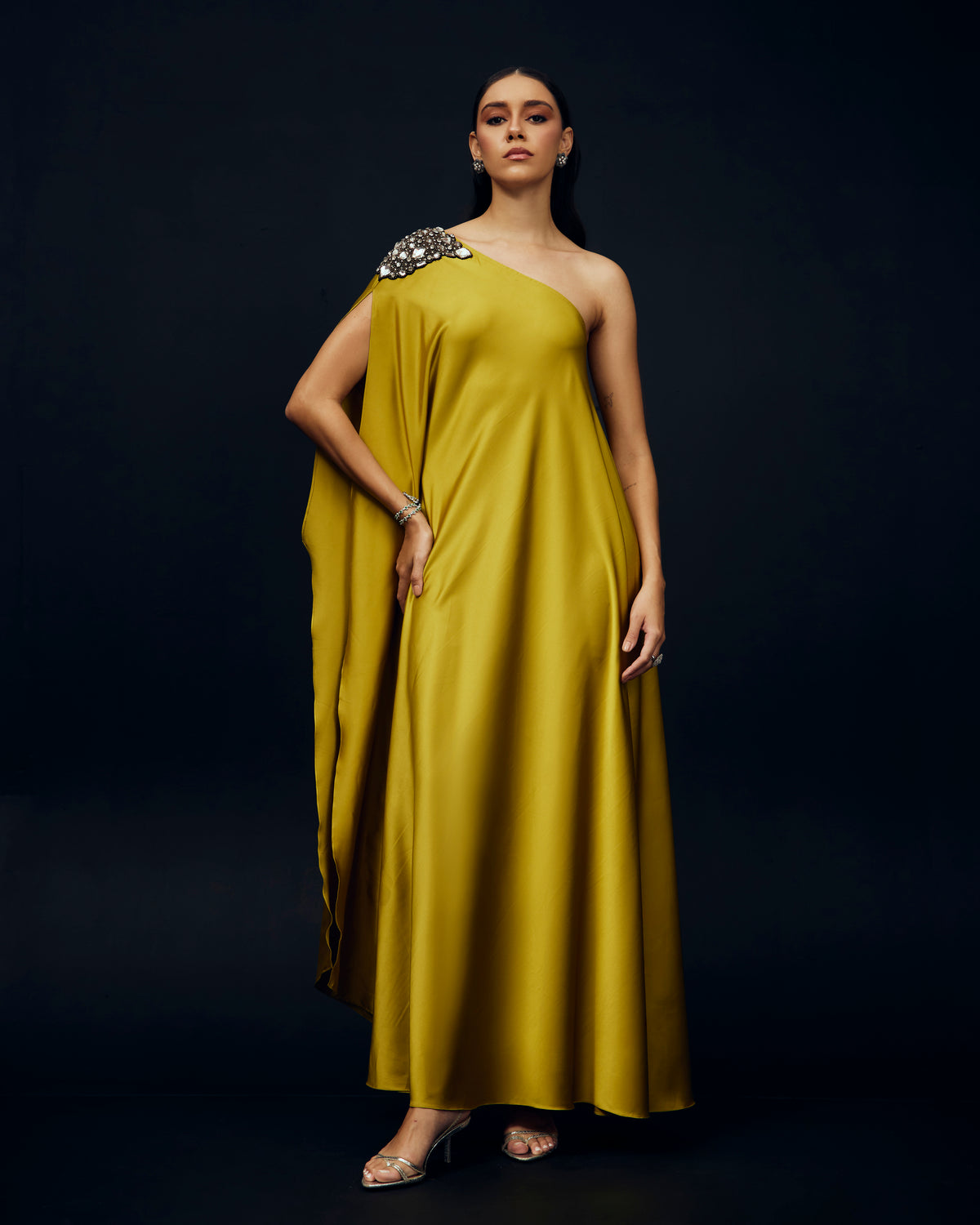 Serene Off-shoulder Dress