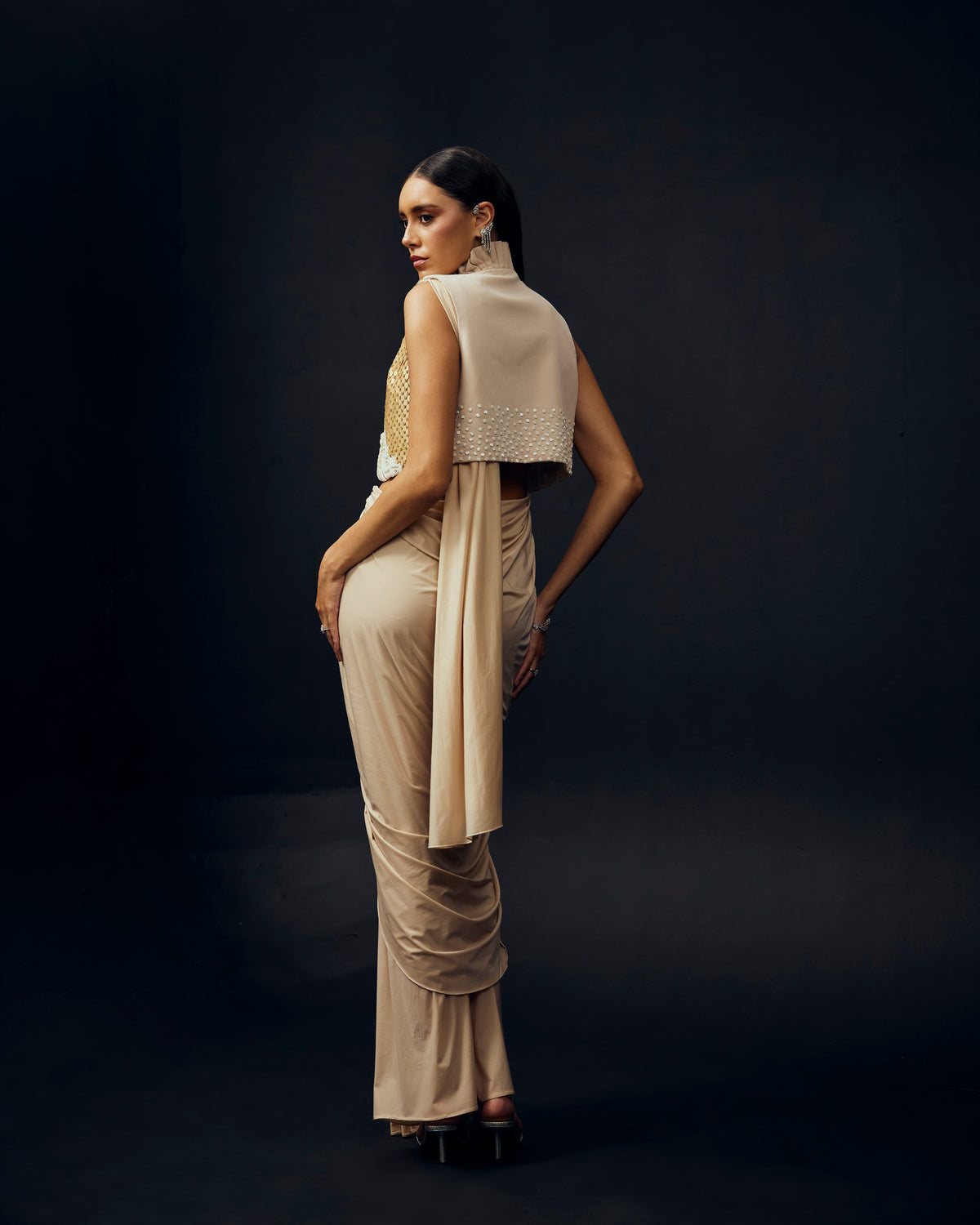 Elysia Drape Saree
