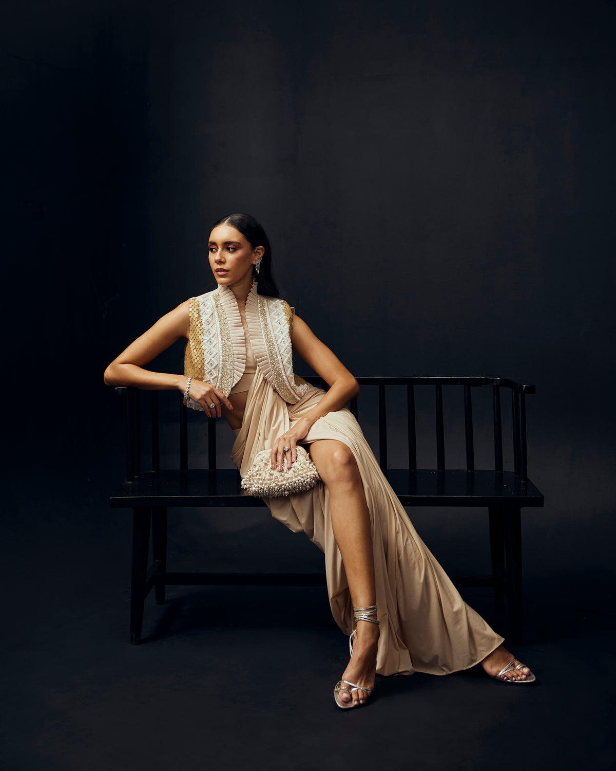 Elysia Drape Saree