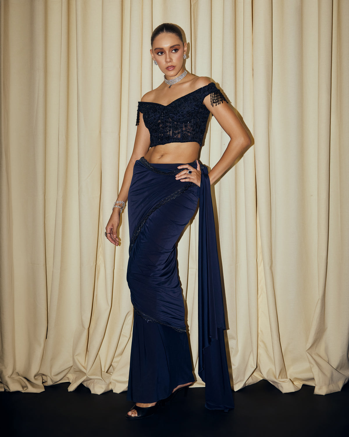 Twilight Siren Saree