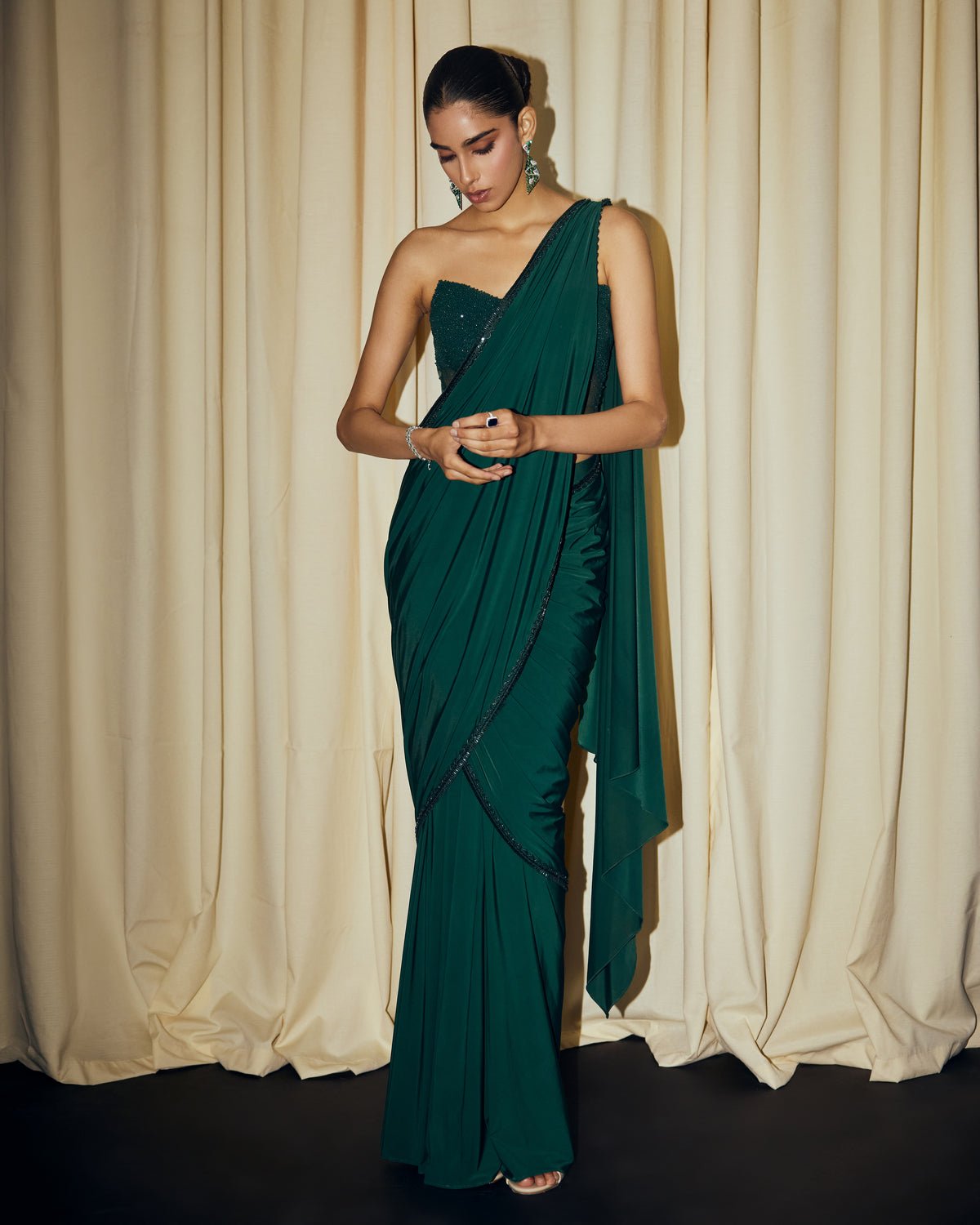 Emerald Saree