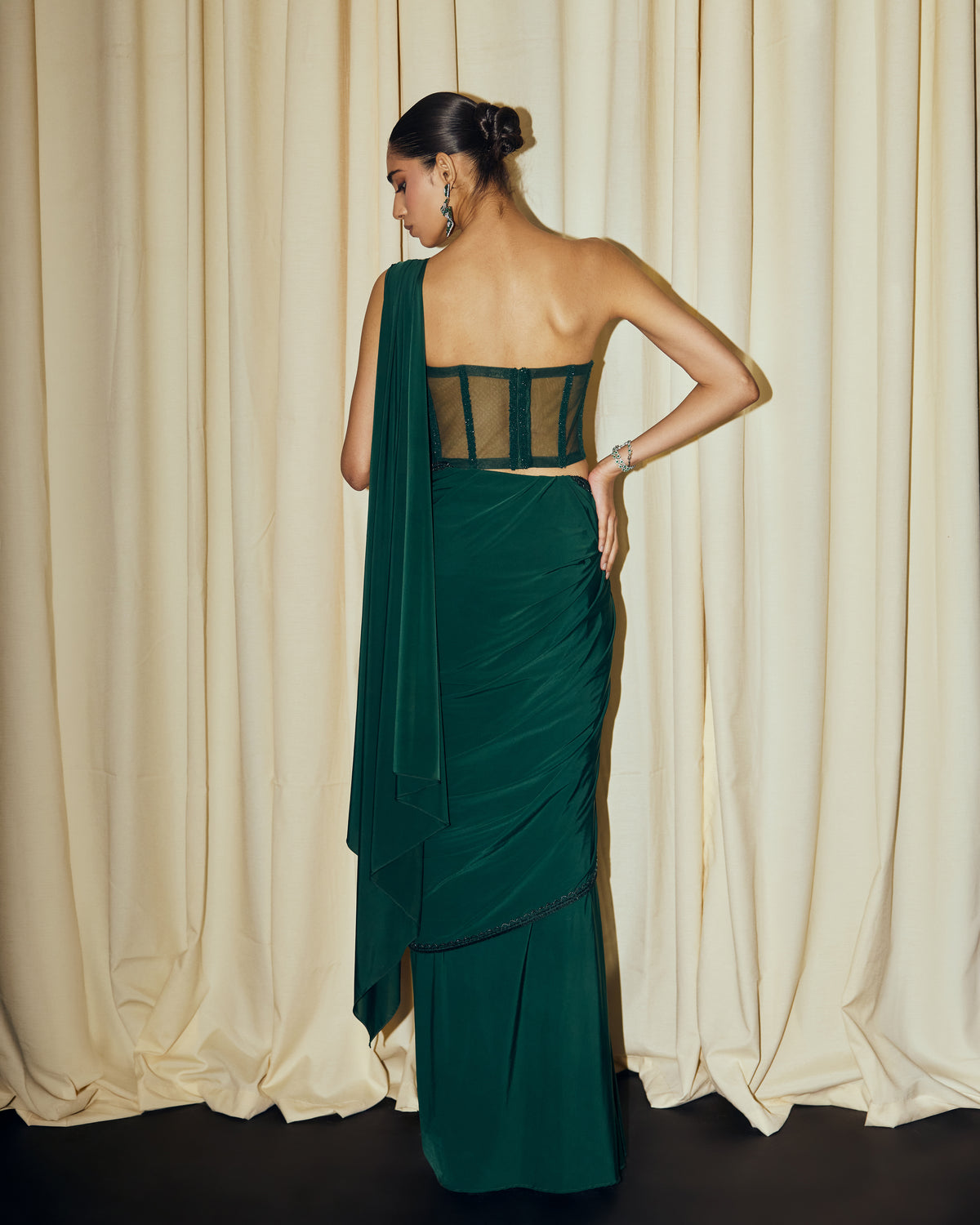 Emerald Saree